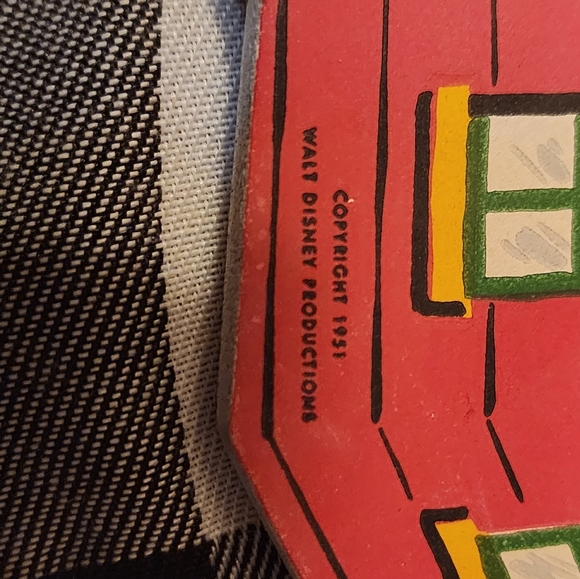 VINTAGE  Dolly Toy 1950s Pinocchio fairytale pinups Walt Disney Nursery CRICKETT - Picture 8 of 11